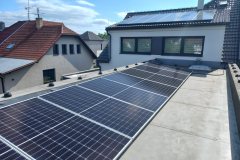 instalace fotovoltaických panelů na šikmou i plochou střechu, Protivín